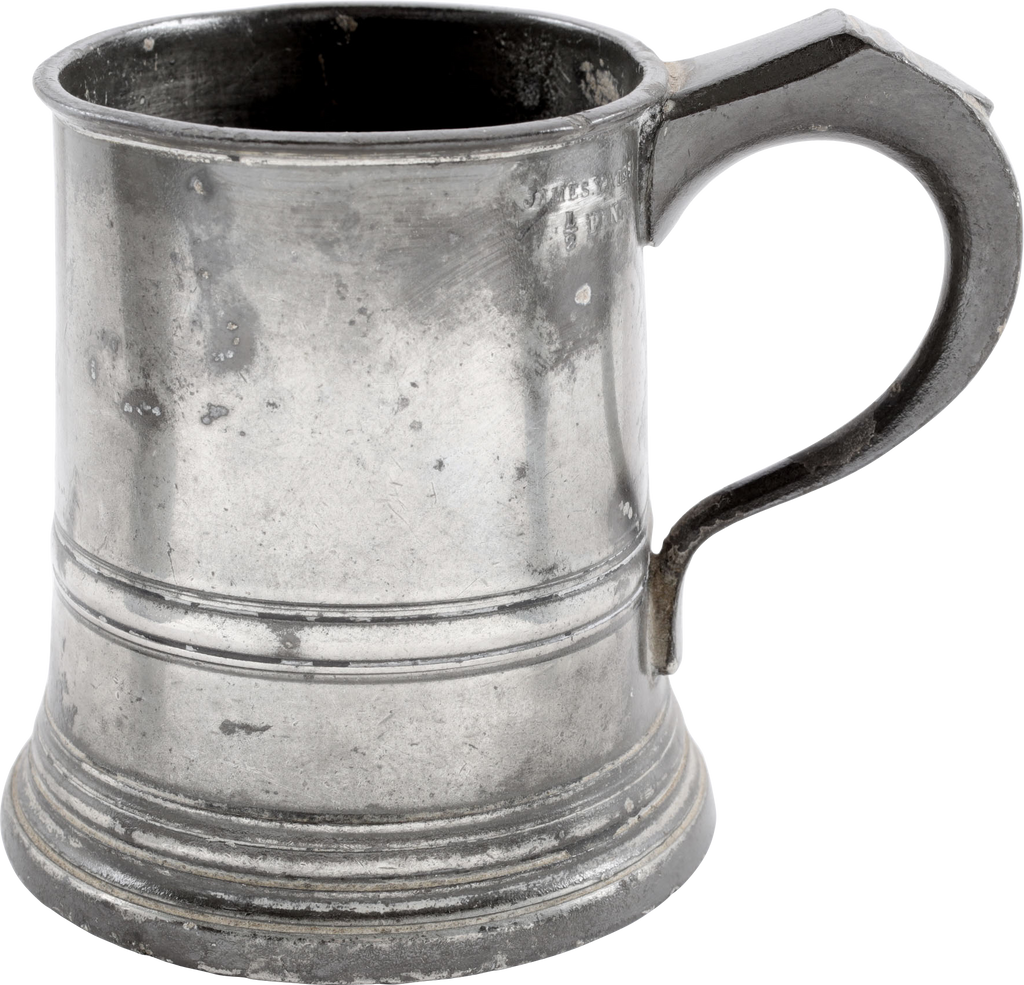 VICTORIAN PEWTER PUB MUG. From the movies! Ex: stock of Ken Paul Ltd - The History Gift Store