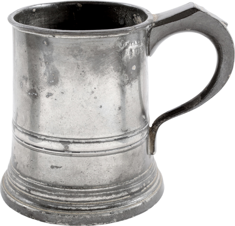 VICTORIAN PEWTER PUB MUG. From the movies! Ex: stock of Ken Paul Ltd - The History Gift Store