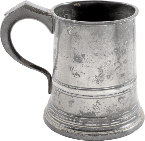 VICTORIAN PEWTER PUB MUG. From the movies! Ex: stock of Ken Paul Ltd - The History Gift Store