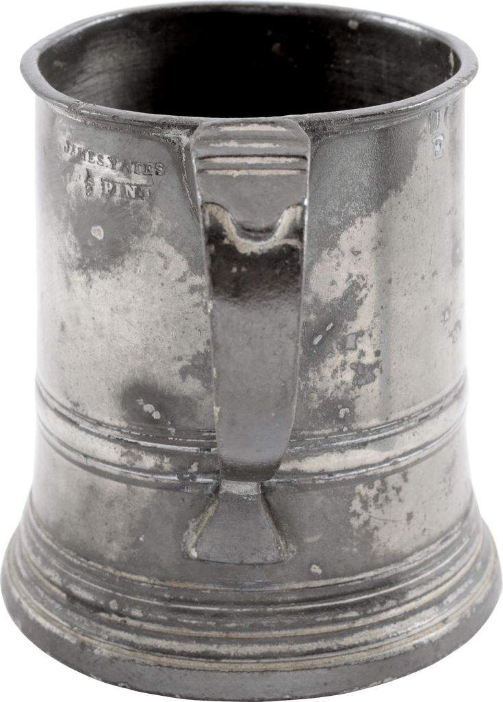 VICTORIAN PEWTER PUB MUG. From the movies! Ex: stock of Ken Paul Ltd - The History Gift Store