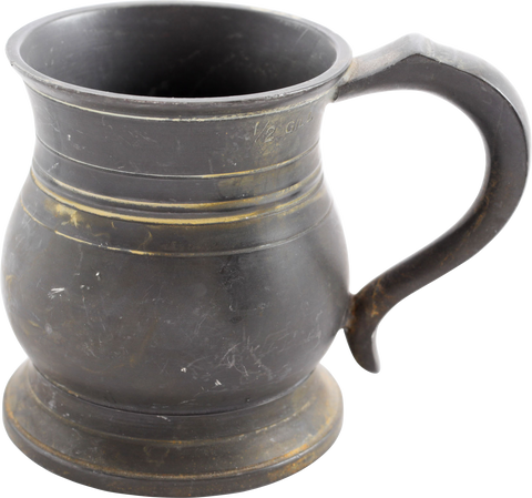 VICTORIAN PEWTER PUB MEASURE FROM THE MOVIES! - The History Gift Store