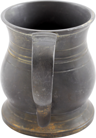 VICTORIAN PEWTER PUB MEASURE FROM THE MOVIES! - The History Gift Store