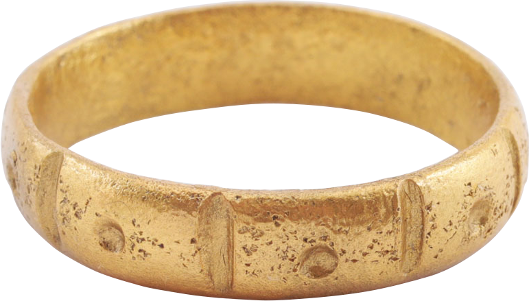 ENGLISH MAN’S WEDDING RING C.1500-1650, SIZE 12 - The History Gift Store
