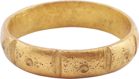 ENGLISH MAN’S WEDDING RING C.1500-1650, SIZE 12 - The History Gift Store