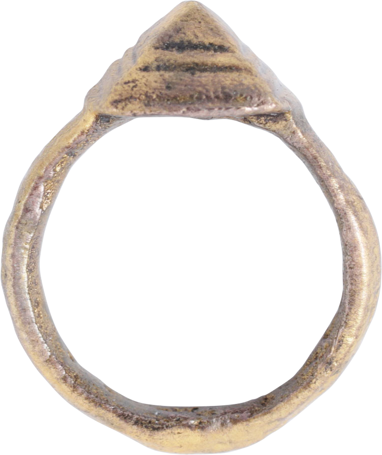 FINE ROMAN PROSTITUTE'S RING, C.100-300 AD, SIZE 2 1/4 - The History Gift Store