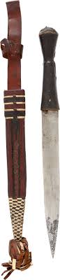 SUDANESE DAGGER AND SCABBARD, C.1880s - The History Gift Store