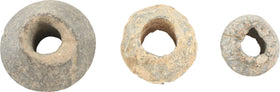 Three Medieval Spindle Whorls - The History Gift Store