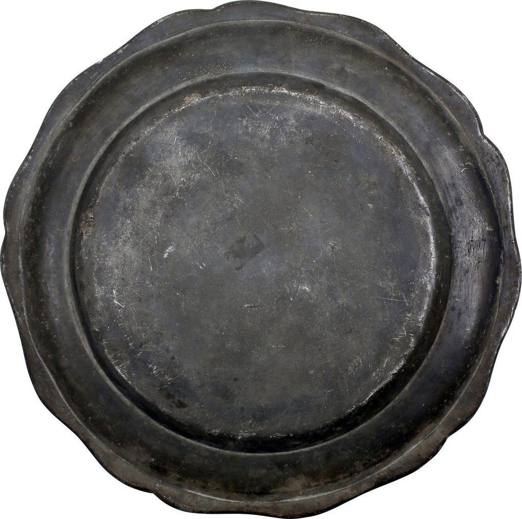 18th CENTURY FRENCH PEWTER PLATE - The History Gift Store