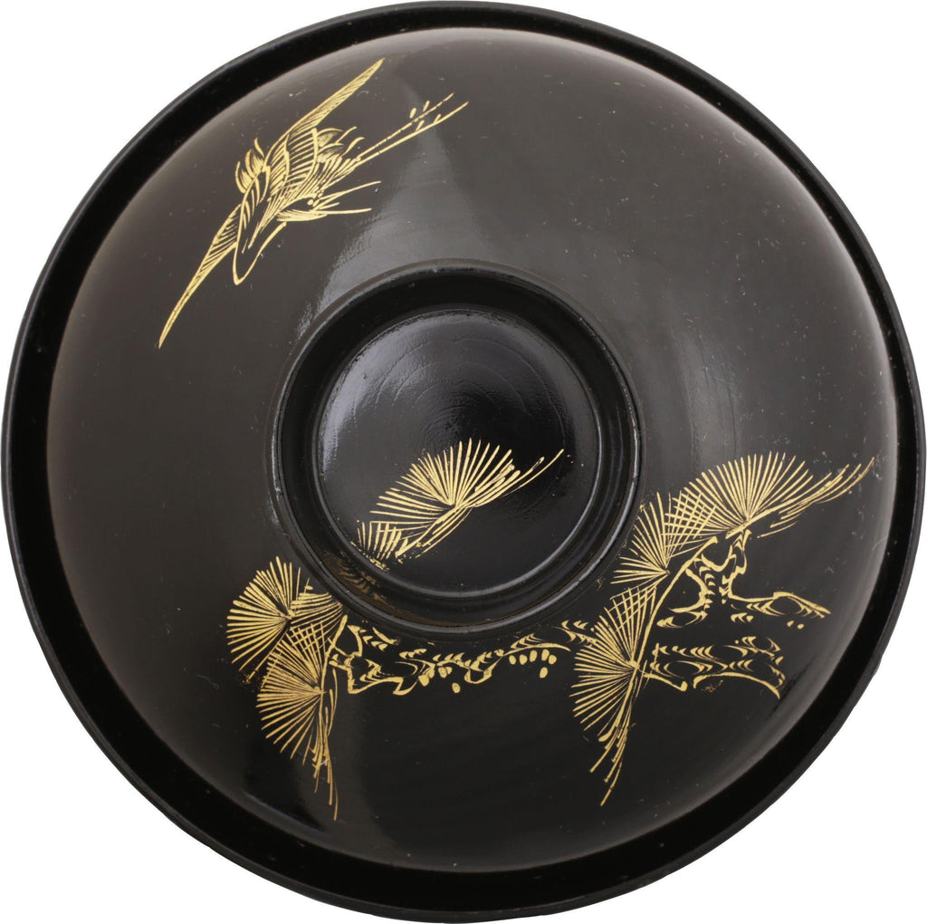 JAPANESE LACQUERED BOWL OWAN - The History Gift Store