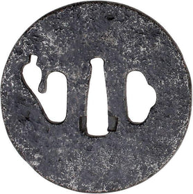 17th CENTURY IRON TSUBA - The History Gift Store