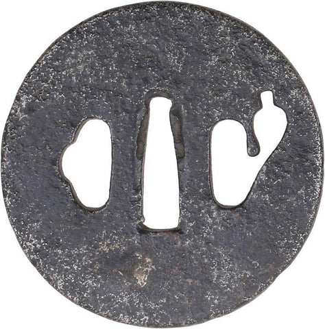 17th CENTURY IRON TSUBA - The History Gift Store