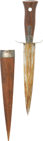 RARE MALDIVES SILVER MOUNTED DAGGER - The History Gift Store