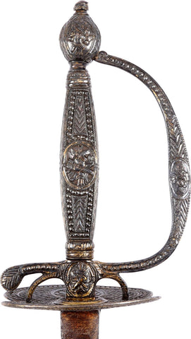 FRENCH SILVER HILT SMALLSWORD C.1770 - The History Gift Store