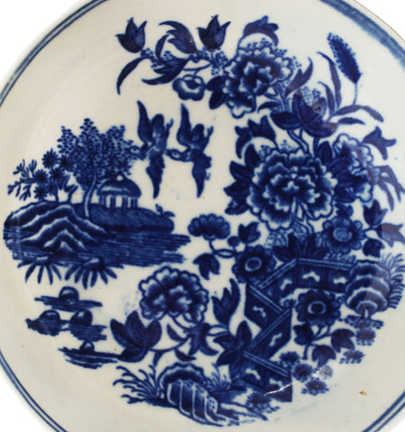 FIRST PERIOD WORCESTER TEA BOWL AND UNDER BOWL - The History Gift Store