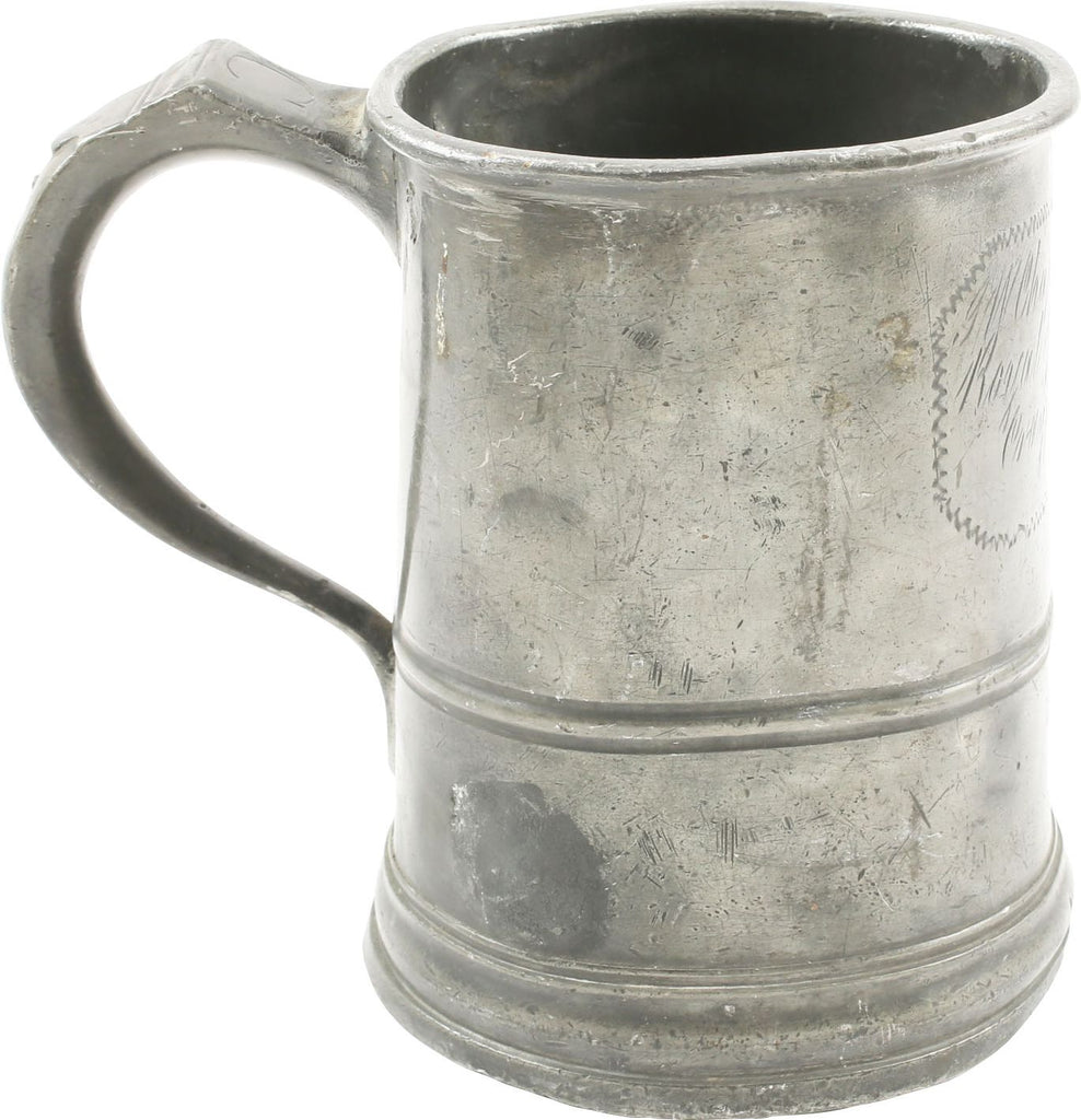 VICTORIAN PEWTER PUB MUG K PAUL MOVIE PROP - The History Gift Store