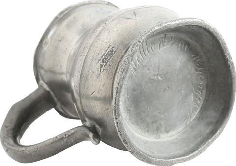 VICTORIAN PEWTER PUB MEASURE K PAUL MOVIE PROP - The History Gift Store