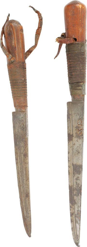 RARE PAIR OF MOROCCAN/ALGERIAN DAGGERS - The History Gift Store