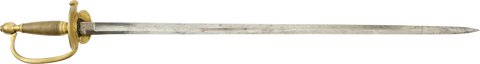 RARE US MODEL 1840 MARINE NON COMMISSIONED OFFICER’S SWORD - The History Gift Store