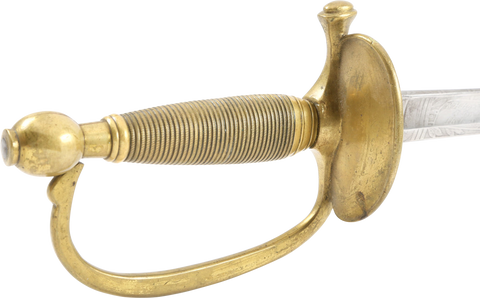 RARE US MODEL 1840 MARINE NON COMMISSIONED OFFICER’S SWORD - The History Gift Store