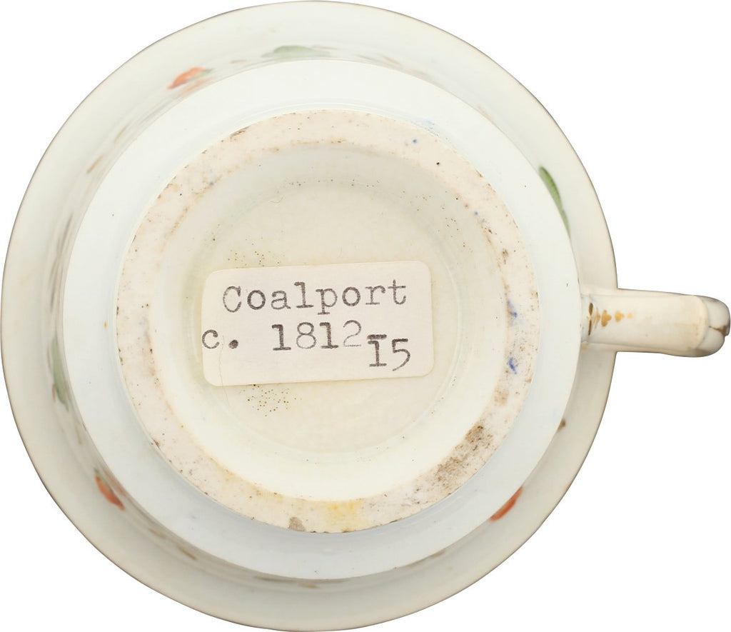 COALPORT PORCELAIN TEA CUP, C.1812-15 - The History Gift Store