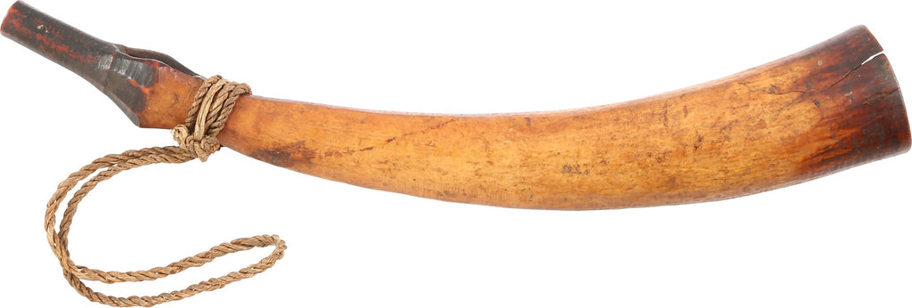 CONGOLESE SLAVER’S WAR TRUMPET, OLIPHANT - The History Gift Store