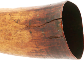 CONGOLESE SLAVER’S WAR TRUMPET, OLIPHANT - The History Gift Store