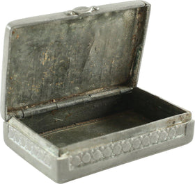 Pewter Snuff Box, Colonial to Napoleonic Wars Period - The History Gift Store