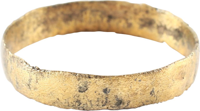 VIKING WOMAN’S WEDDING RING, SIZE 8 3/4 - The History Gift Store
