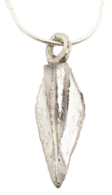 FINE GREEK ARROWHEAD PENDANT NECKLACE, C. 8th-3rd CENTURY BC - The History Gift Store