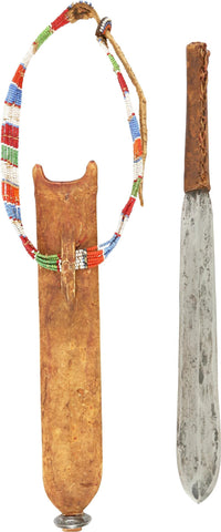 GOOD EARLY MAASAI BROADSWORD SEME. - The History Gift Store