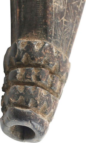 Scottish Pressed Horn Powder Flask. 17th Century - The History Gift Store