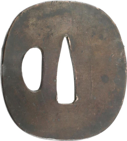 JAPANESE SWORD GUARD TSUBA. - The History Gift Store