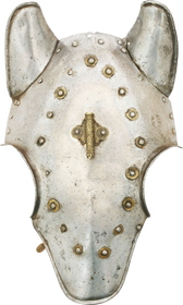 RARE GERMAN CHAMFRON, C.1550-75 - The History Gift Store