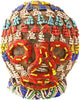 AFRICAN BEADED HEAD BATTLE TROPHY - The History Gift Store