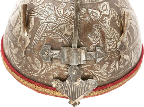 INDOPERSIAN HELMET KULAH KHUD. - The History Gift Store