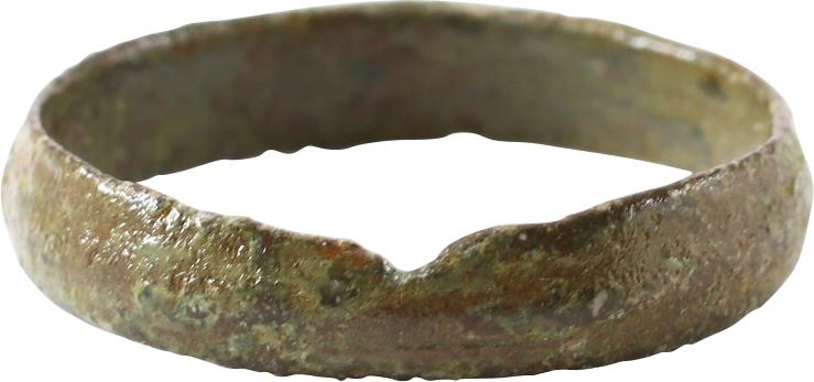 FINE VIKING WEDDING RING, 9TH-11TH CENTURY AD, SIZE 9 1/2 - The History Gift Store