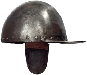 A EUROPEAN SAPPER'S HELMET C.1625 - The History Gift Store