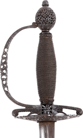 FINE ENGLISH SMALLSWORD C.1750-60 - The History Gift Store