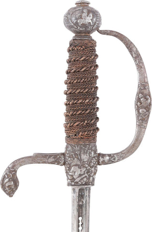 A FINE FRENCH RAPIER C.1650 - The History Gift Store