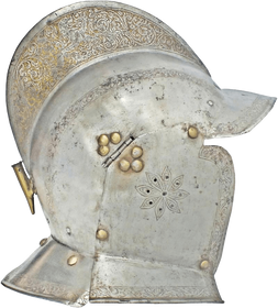 A FINE GERMAN BURGONET C.1580 BY HANS BECHER - The History Gift Store