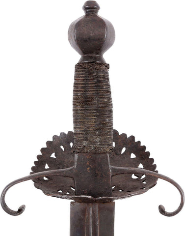 A FINE ITALIAN BROADSWORD C.1650 - The History Gift Store