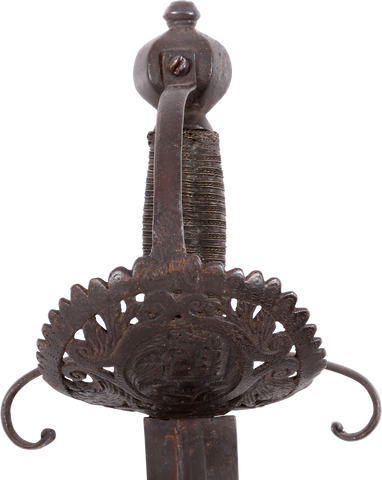 A FINE ITALIAN BROADSWORD C.1650 - The History Gift Store