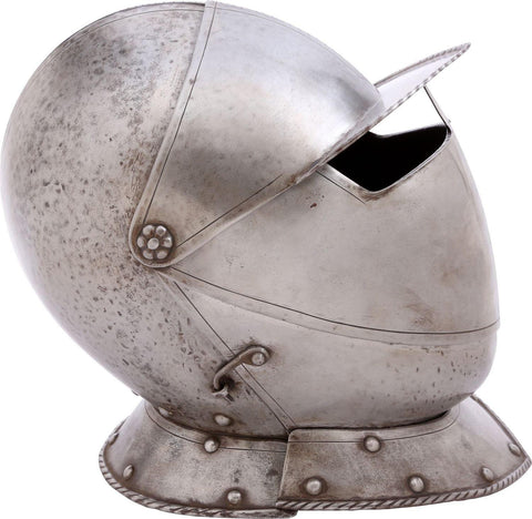 A FINE ITALIAN CUIRASSIER’S CLOSE HELMET C.1620 - The History Gift Store
