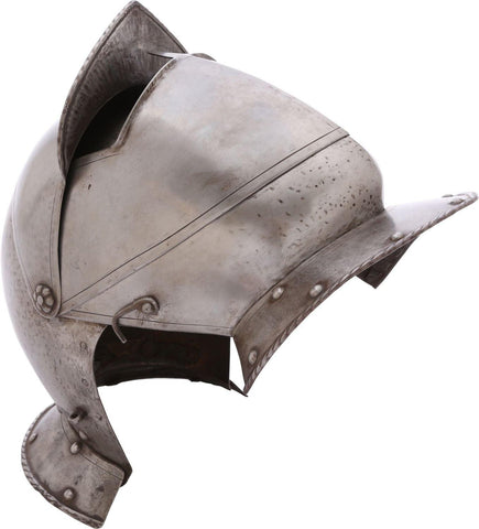 A FINE ITALIAN CUIRASSIER’S CLOSE HELMET C.1620 - The History Gift Store