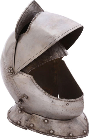 A FINE ITALIAN CUIRASSIER’S CLOSE HELMET C.1620 - The History Gift Store