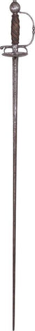 A FINE NORTH ITALIAN RAPIER C.1640-60 - The History Gift Store
