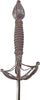 A FLAMBERGE OR DUELING RAPIER C.1620-45 ENGLISH OR DUTCH. - The History Gift Store