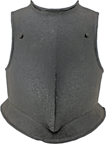 A MID-17th CENTURY ENGLISH MULTIPLEX CAVALRY BREASTPLATE - The History Gift Store