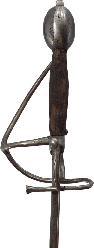 A RARE SPANISH OR ITALIAN WHEEL POMMEL RAPIER C.1530 - The History Gift Store