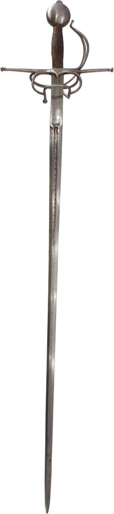 A RARE SPANISH OR ITALIAN WHEEL POMMEL RAPIER C.1530 - The History Gift Store